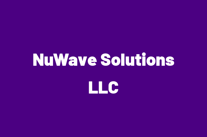 Tech Solutions Company NuWave Solutions LLC