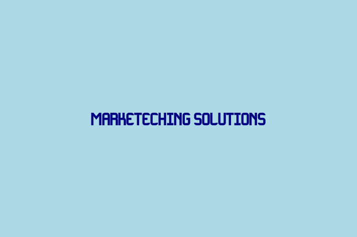 IT Company Marketeching Solutions