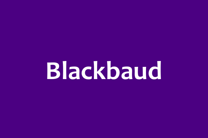 Digital Solutions Provider Blackbaud