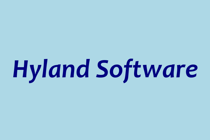 Technology Solutions Firm Hyland Software