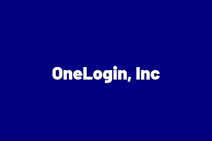 Technology Solutions Firm OneLogin Inc