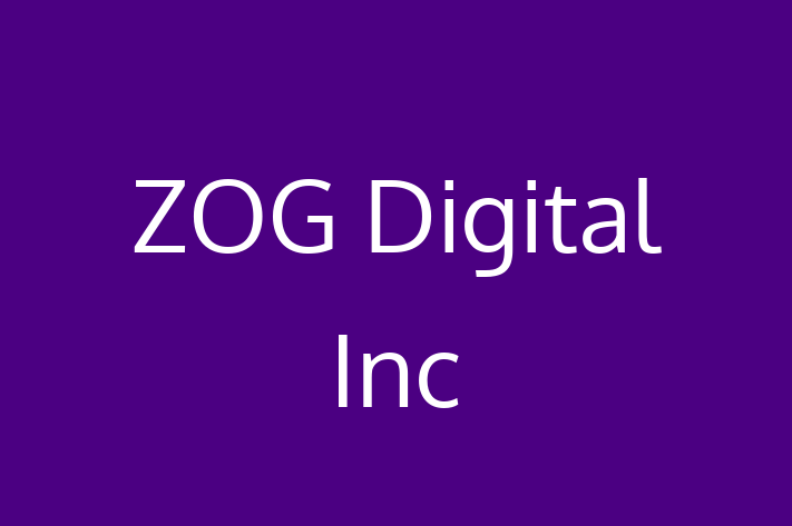 Tech Firm ZOG Digital Inc