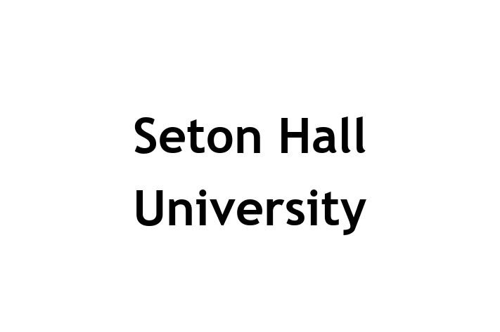 Personnel Management Seton Hall University