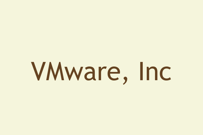 Tech Solutions Company VMware Inc