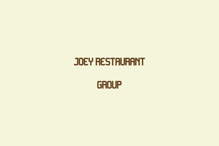 People Management JOEY Restaurant Group