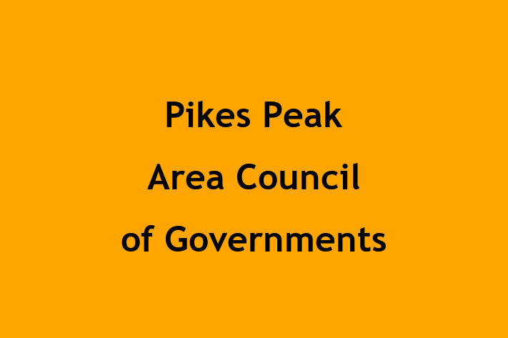 Human Resource Management Pikes Peak Area Council of Governments