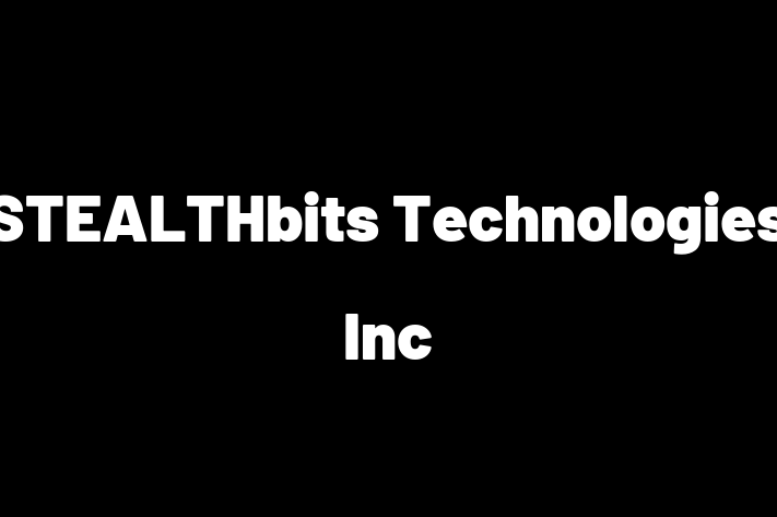 Software Consultancy STEALTHbits Technologies Inc