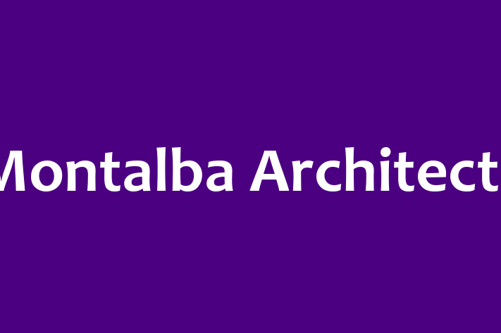 Architect planner Montalba Architects