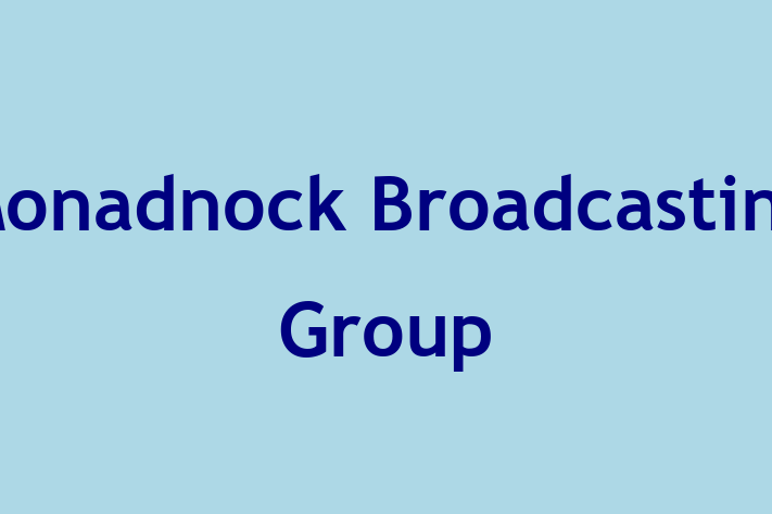 Software Services Company Monadnock Broadcasting Group