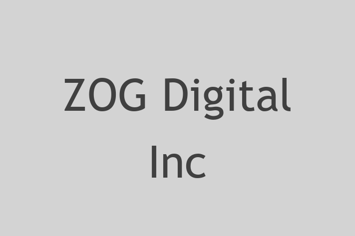 Tech Solutions Company ZOG Digital Inc