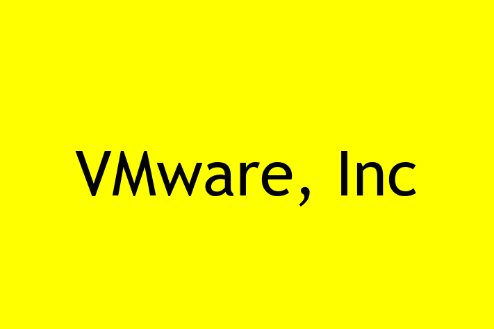 Software Services Company VMware Inc