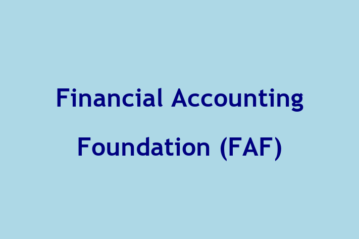 Workforce Management Financial Accounting Foundation FAF