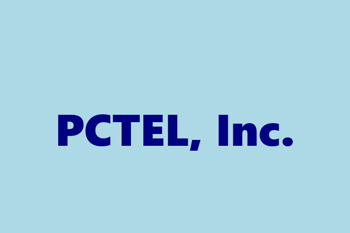 Software Solutions Provider PCTEL Inc.