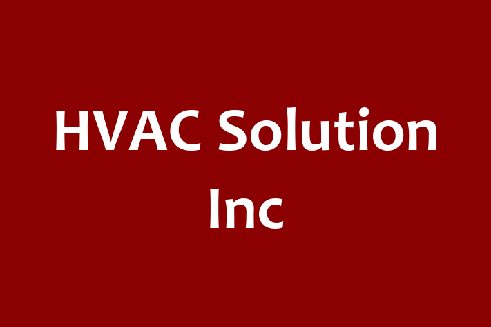 Software Services Company HVAC Solution Inc