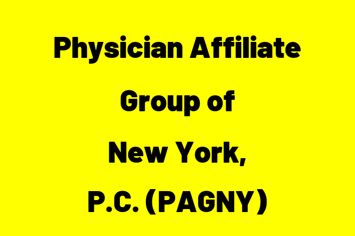 Personnel Management Physician Affiliate Group of New York P.C. PAGNY