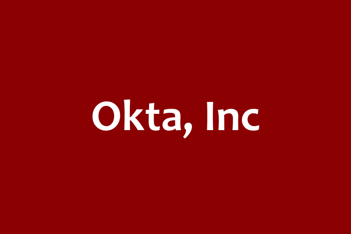 Software Development Company Okta Inc