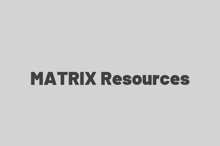 Employee Resource Management MATRIX Resources