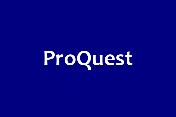 Software Consultancy ProQuest