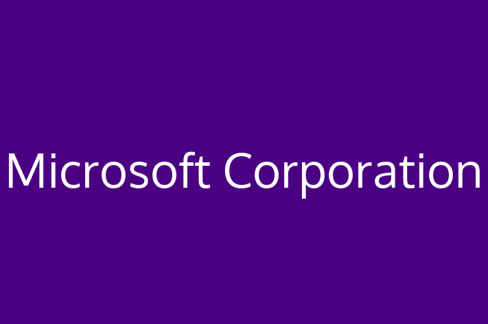 Tech Solutions Company Microsoft Corporation