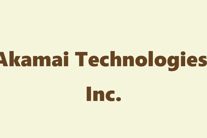 Technology Company Akamai Technologies Inc.