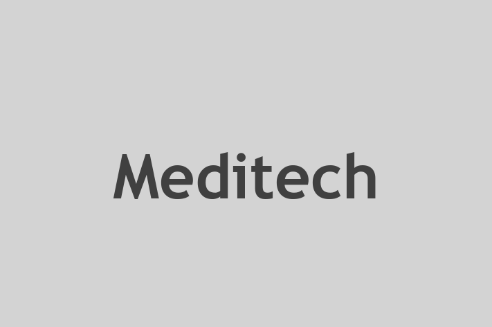 Digital Solutions Provider Meditech