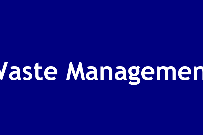 Personnel Management Waste Management