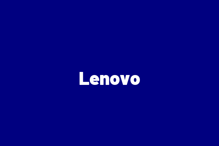 Employee Resource Management Lenovo