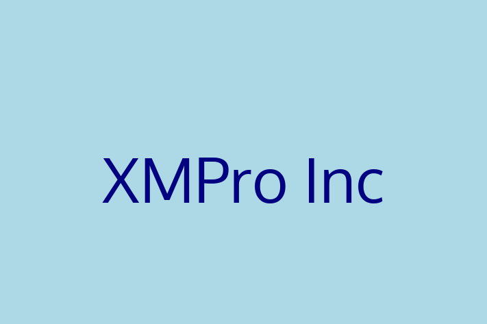 Application Development Company XMPro Inc