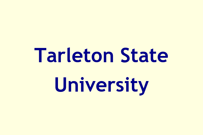 Human Capital Management Tarleton State University