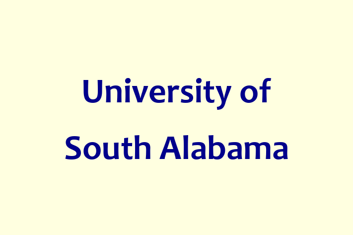 Human Resource Management University of South Alabama