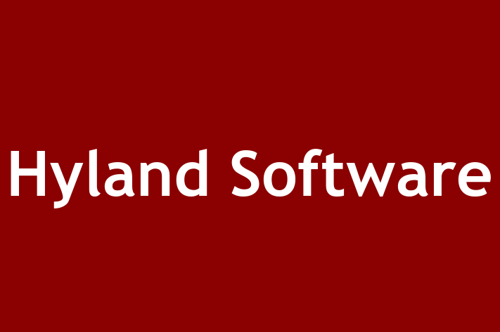 Software Firm Hyland Software