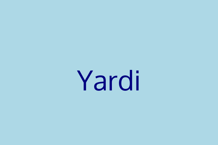 Software Development Company Yardi