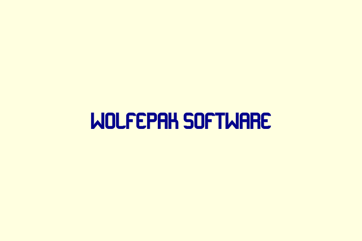 Software Consultancy WolfePak Software