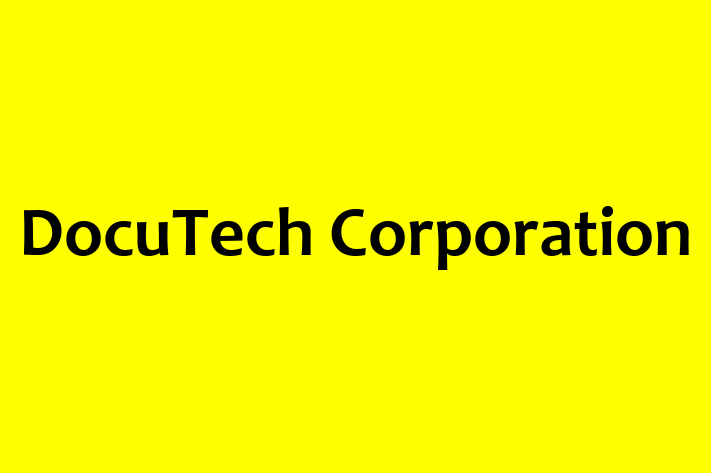 Tech Firm DocuTech Corporation