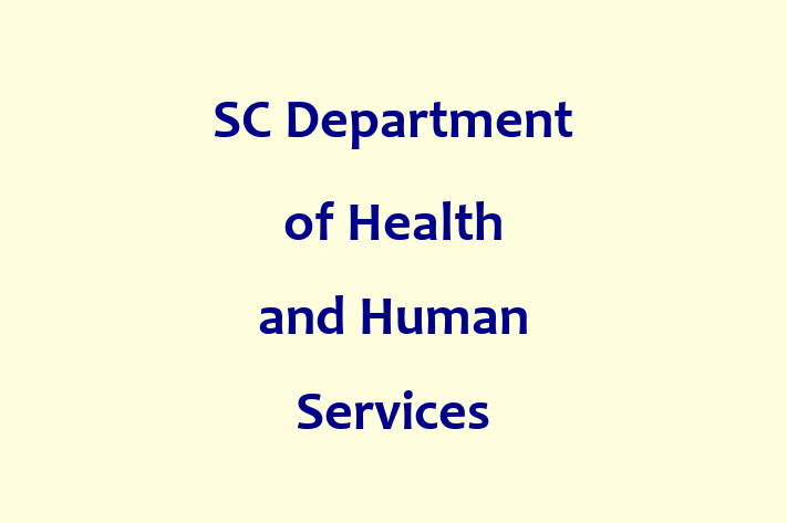 Human Resource Management SC Department of Health and Human Services