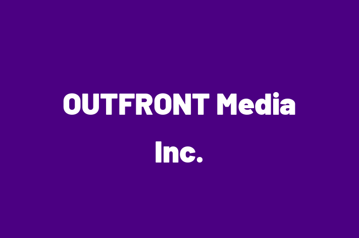 Software Development Firm OUTFRONT Media Inc.