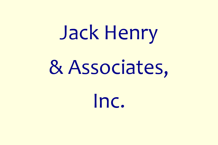 Software Firm Jack Henry  Associates Inc.