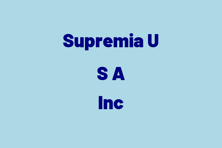 Tech Solutions Company Supremia U S A Inc