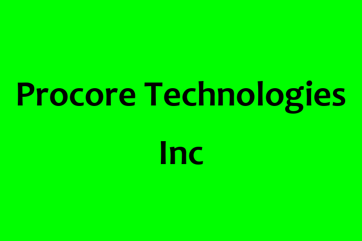 Software Engineering Company Procore Technologies Inc