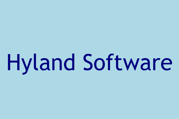 Software Consultancy Hyland Software