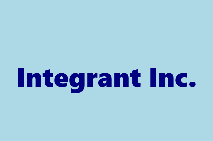 Software Development Firm Integrant Inc.