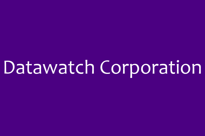 IT Company Datawatch Corporation