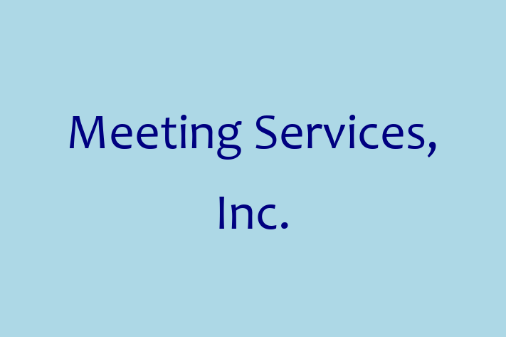 Software Solutions Provider Meeting Services Inc.