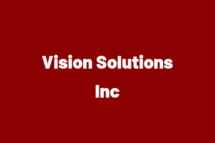 Application Development Company Vision Solutions Inc