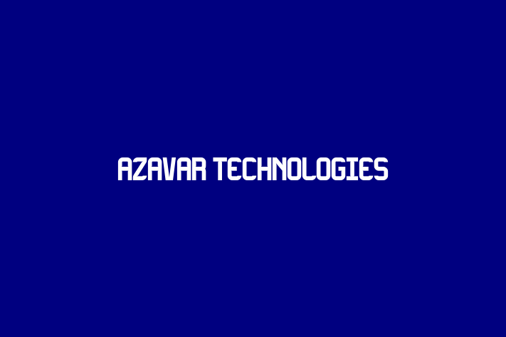 Application Development Company Azavar Technologies