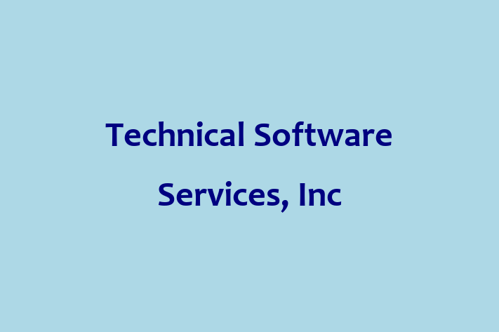 Tech Firm Technical Software Services Inc