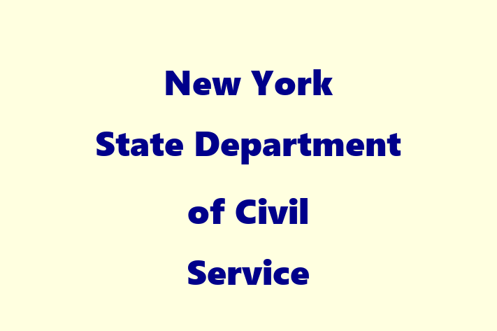 Staff Management New York State Department of Civil Service