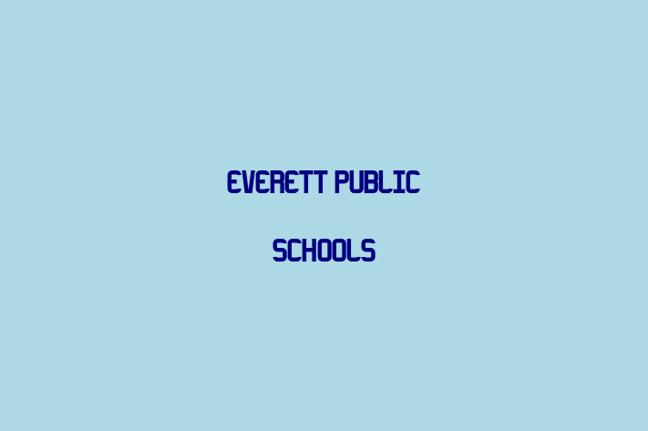 Human Resource Management Everett Public Schools