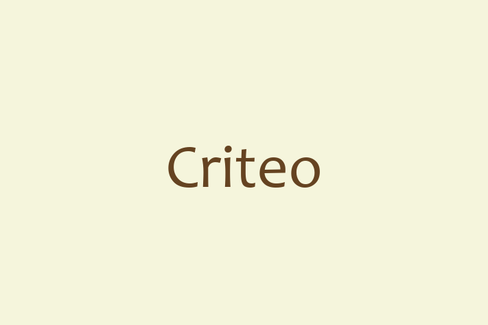 Technology Solutions Firm Criteo