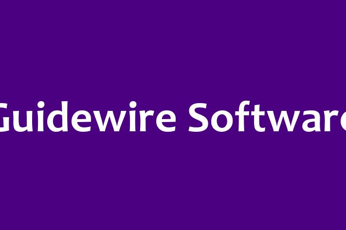 Software House Guidewire Software